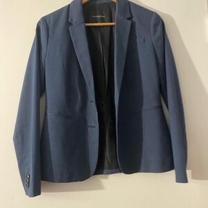 Navy Blue Blazer Banana Republic Size 2P